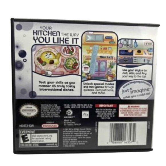 Imagine Master Chef Nintendo DS 3DS Game (CIB w/manual) Tested - Picture 2 of 6